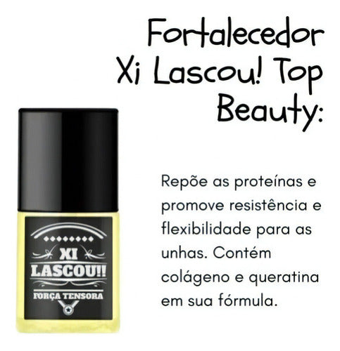 Kit 4 Endurecedor De Unhas Com