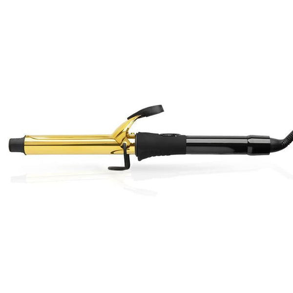 Modelador De Cachos Profissional Gold Titanium Com Pinça Bivolt 32mm MQ