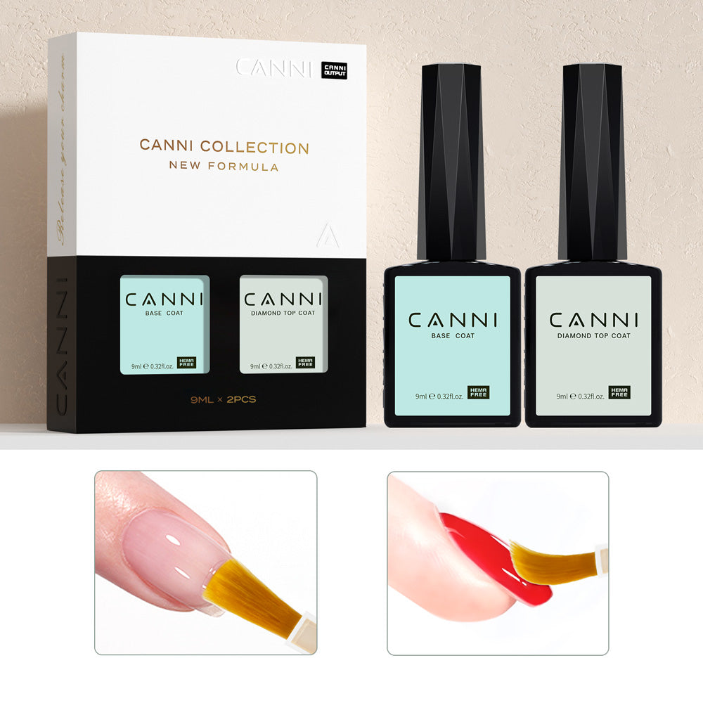 CANNI Base Coat & Diamond Top Coat