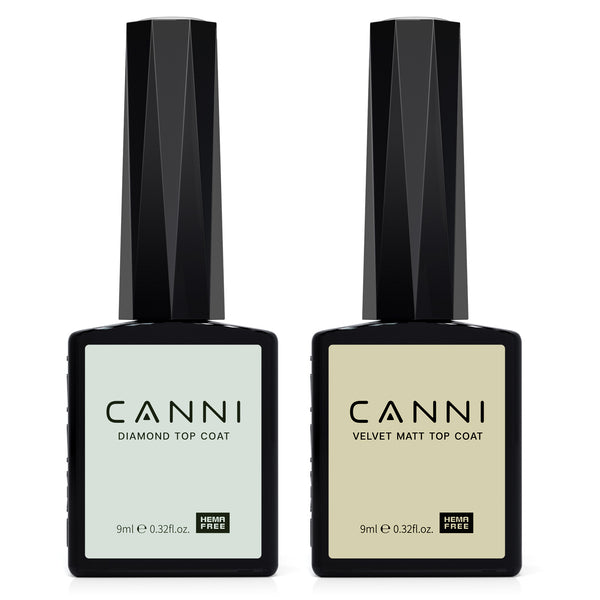 Canni Velvet Matt Top Coat and Base