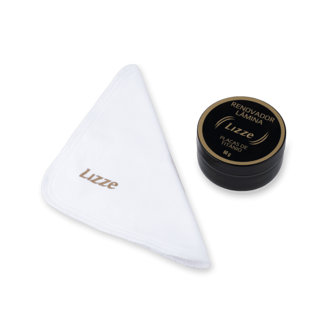 Kit Lizze Extreme 250°C + 1 Óleo Beauty impressive + 1 Cera Renovadora de lâminas + 1 Pano Especial