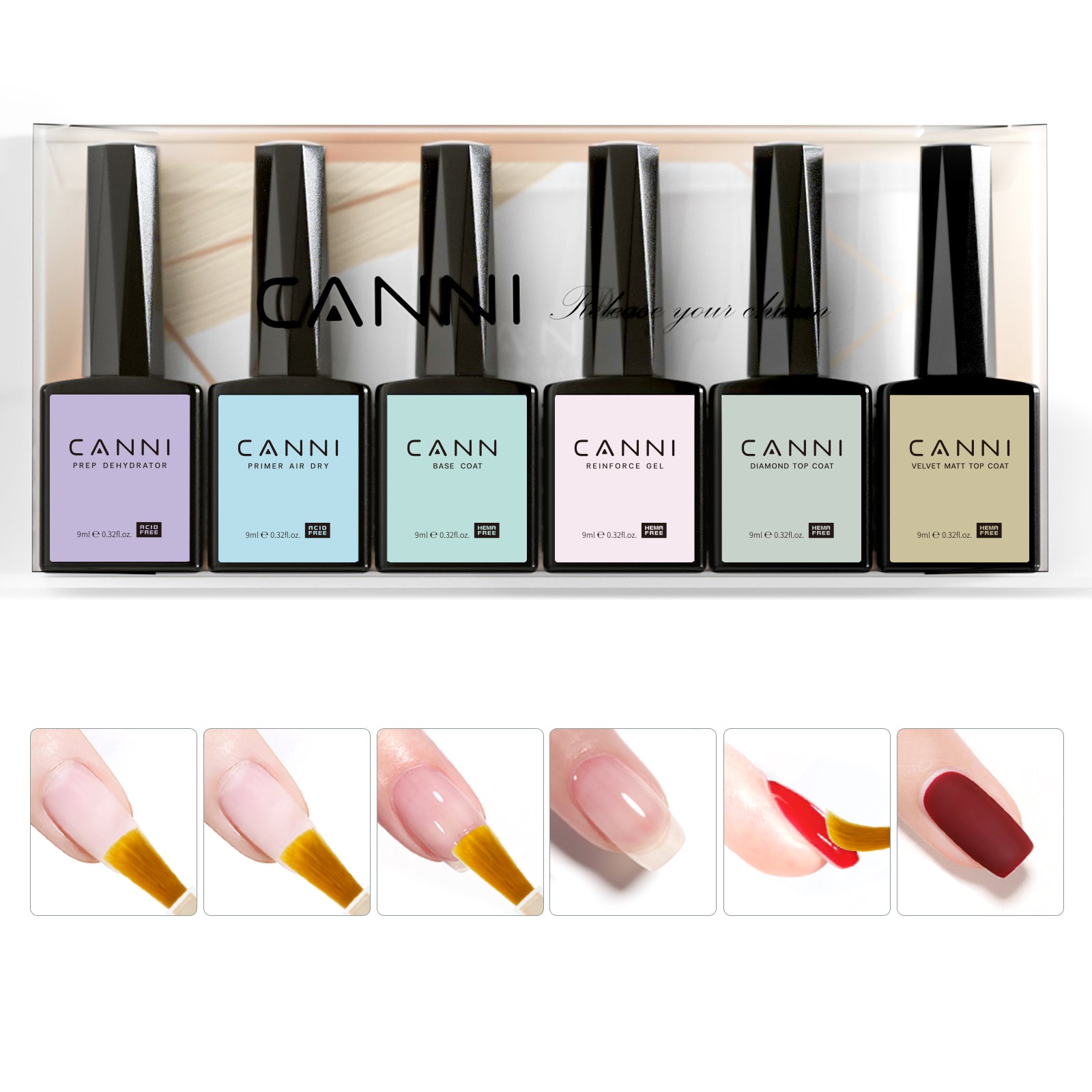 Canni Color Nail Gel - 2300 (sem TPO)