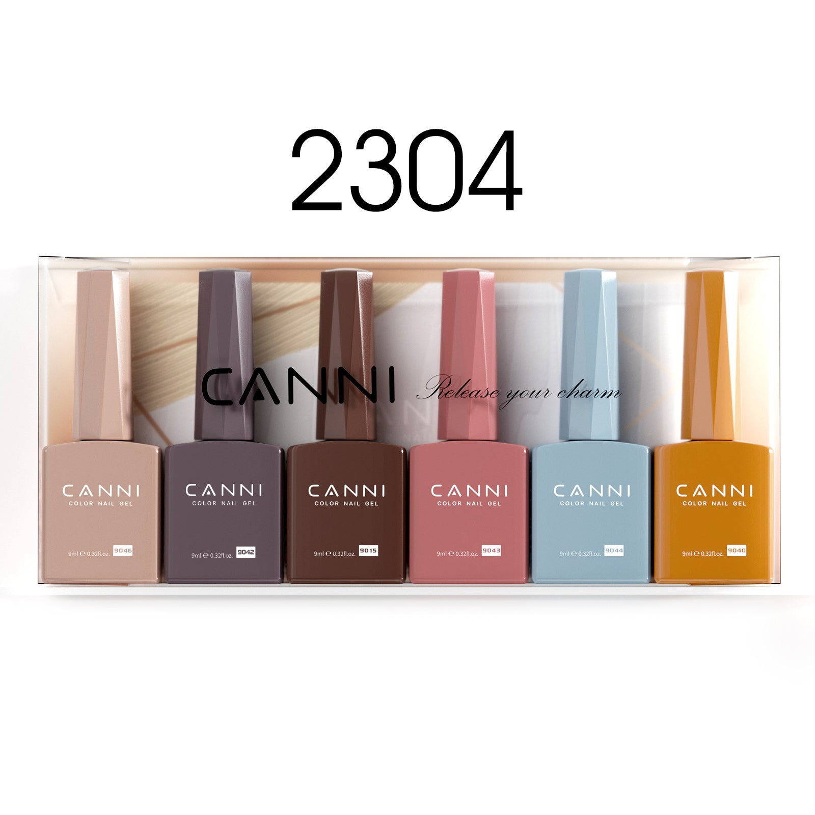 Canni Color Nail Gel - 2304 (sem TPO)
