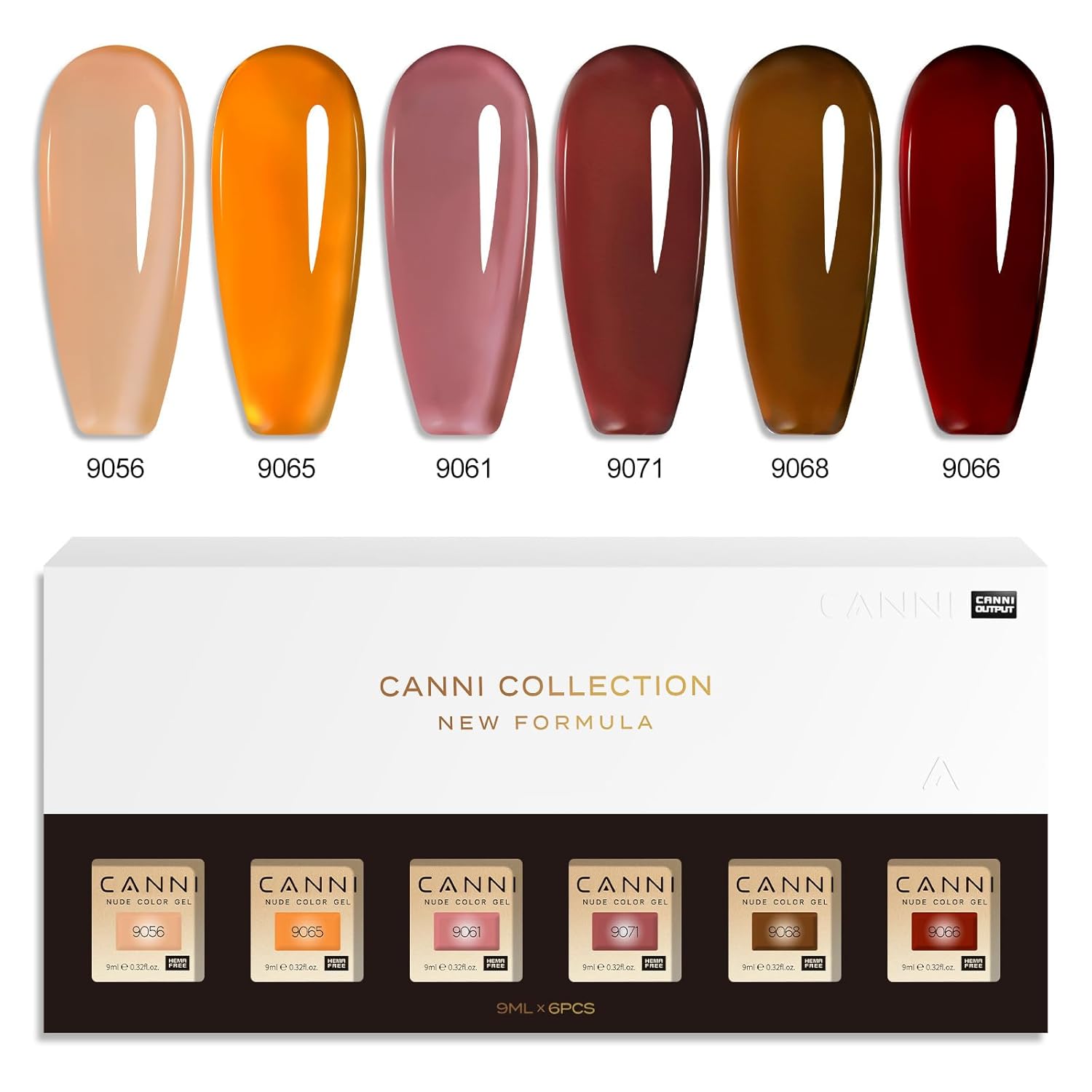 Canni Color Nail Gel - 2323 (sem TPO)