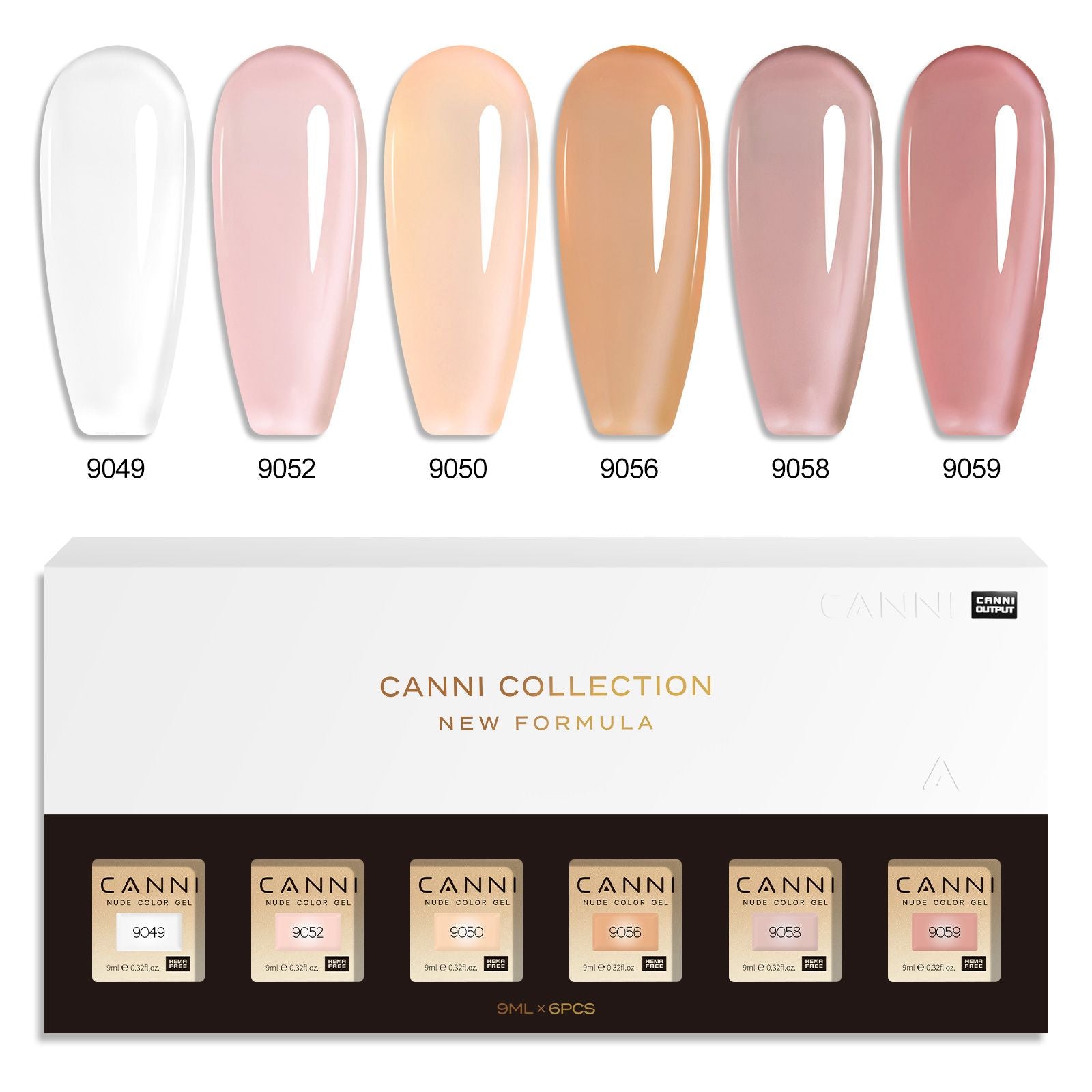 Canni Color Nail Gel - 2324 (sem TPO)