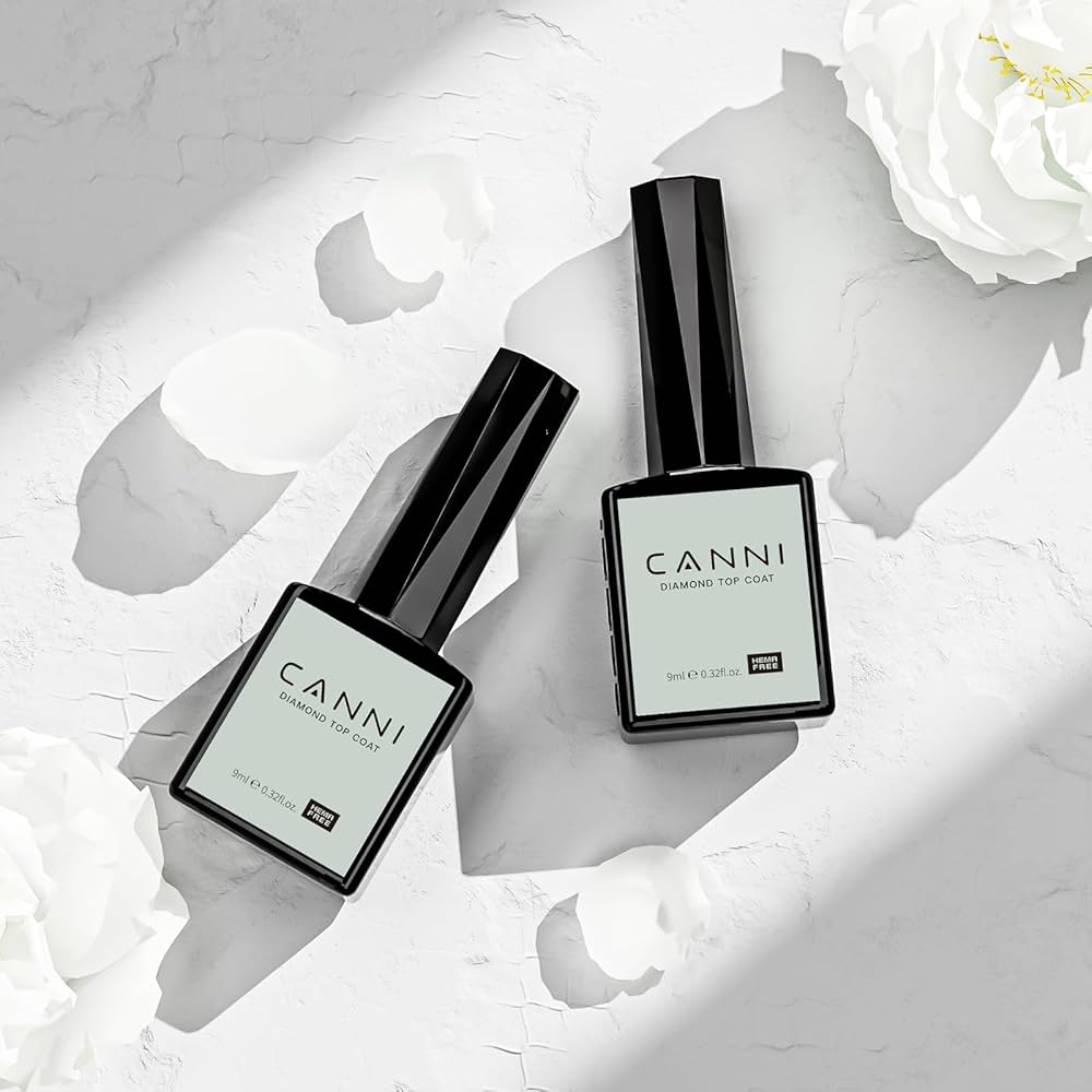 CANNI Kit 2 unidades Diamond Top Coat
