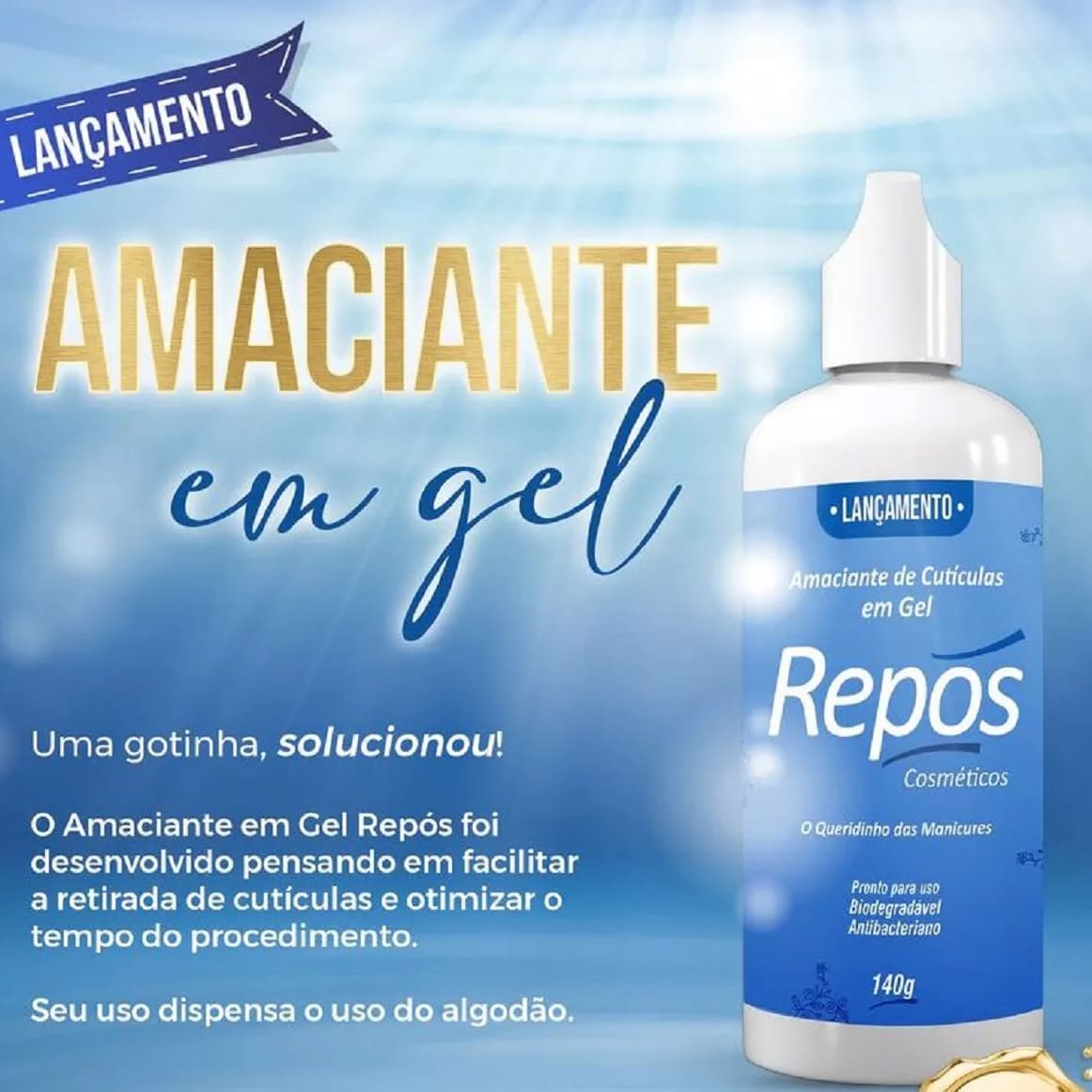 Amaciante de Cutícula em Gel 140g