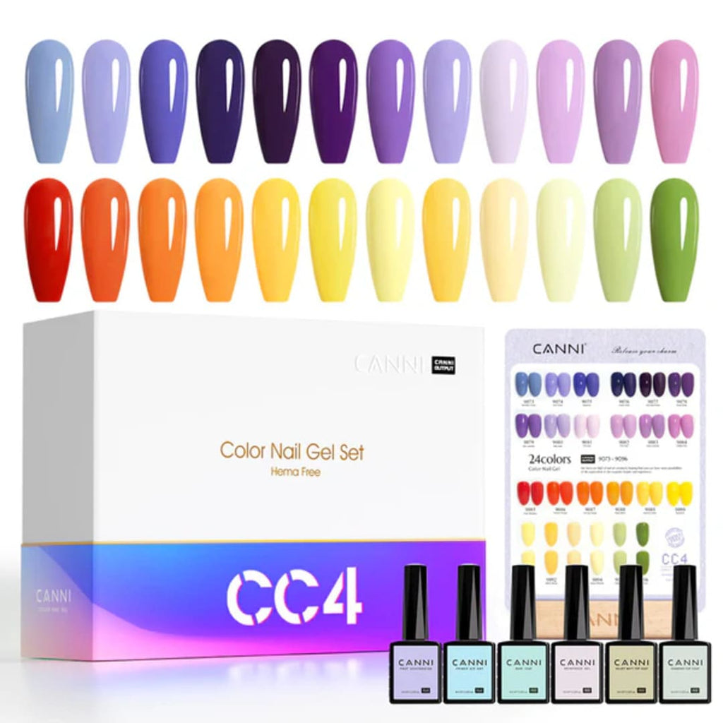 Color Nail CC1, CC2, CC3, CC4, CC5, CC6 30pcs (LIVRE TPO)