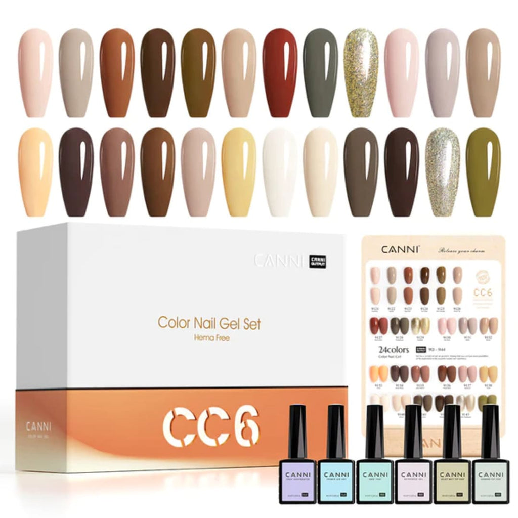 Color Nail CC1, CC2, CC3, CC4, CC5, CC6 30pcs (LIVRE TPO)