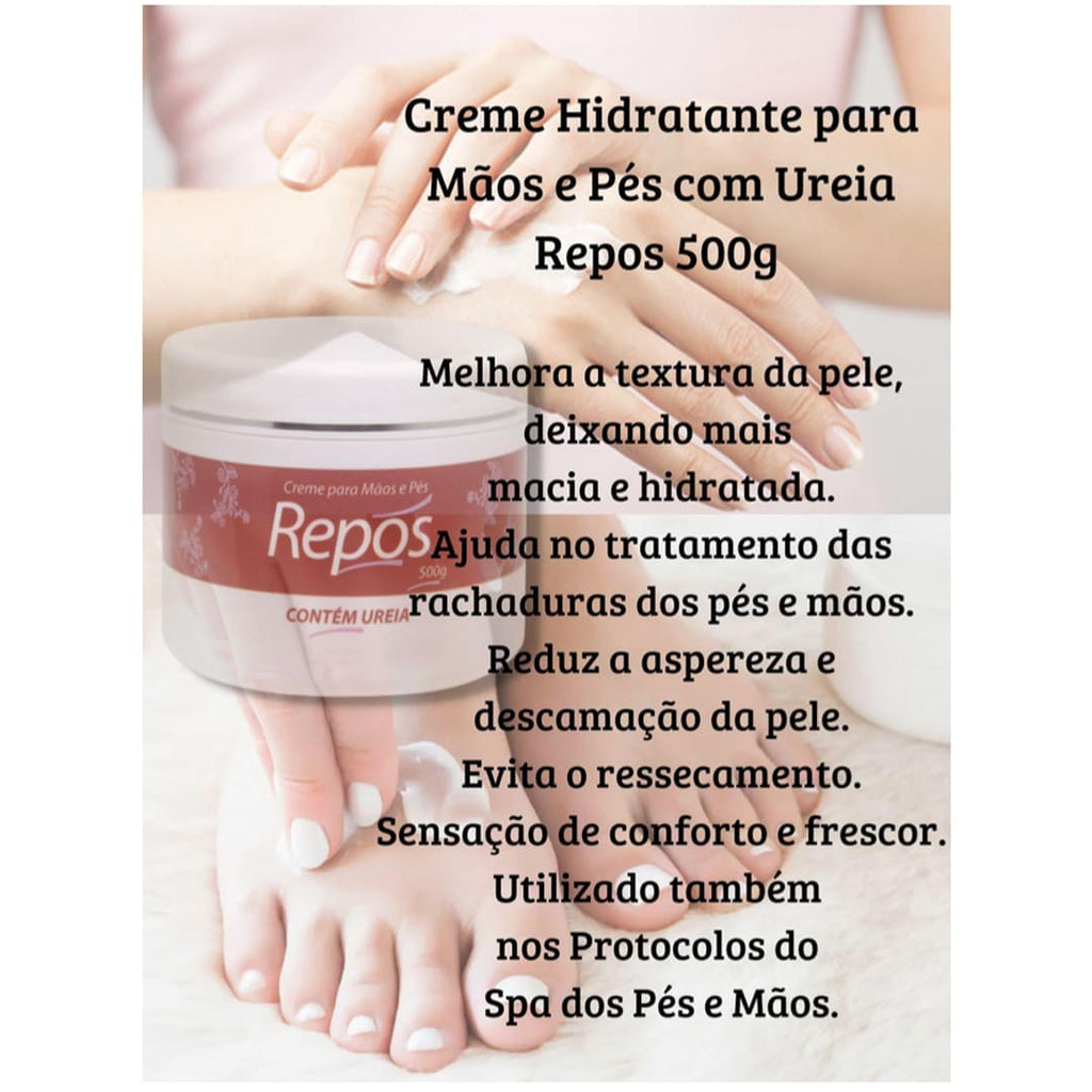 Creme para Mãos e Pés Repos com Ureia 500g