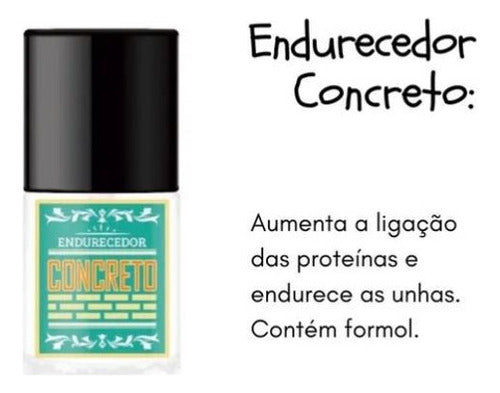 Kit 4 Endurecedor De Unhas