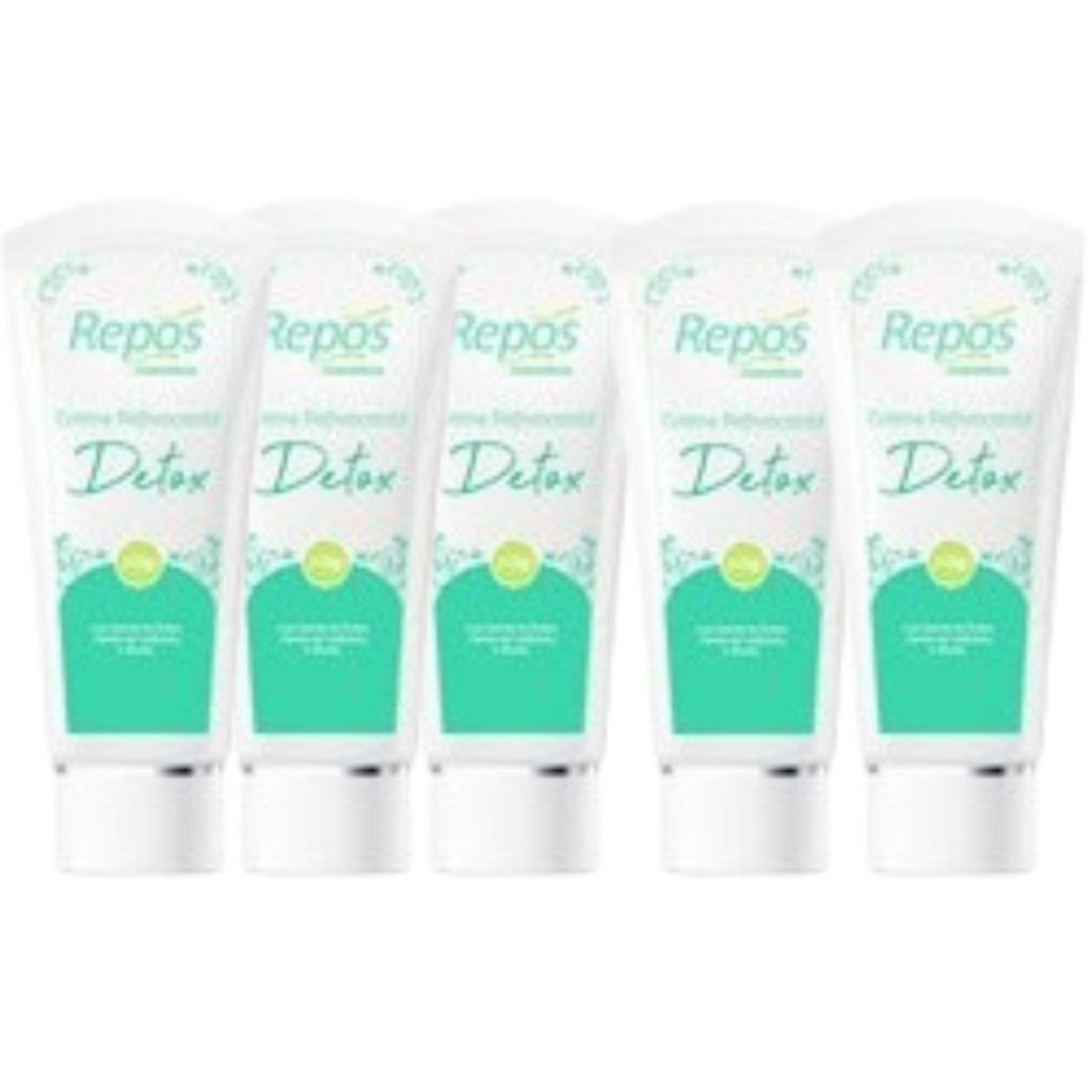 Creme refrescante detox 110g - KIT 6 UNIDADES