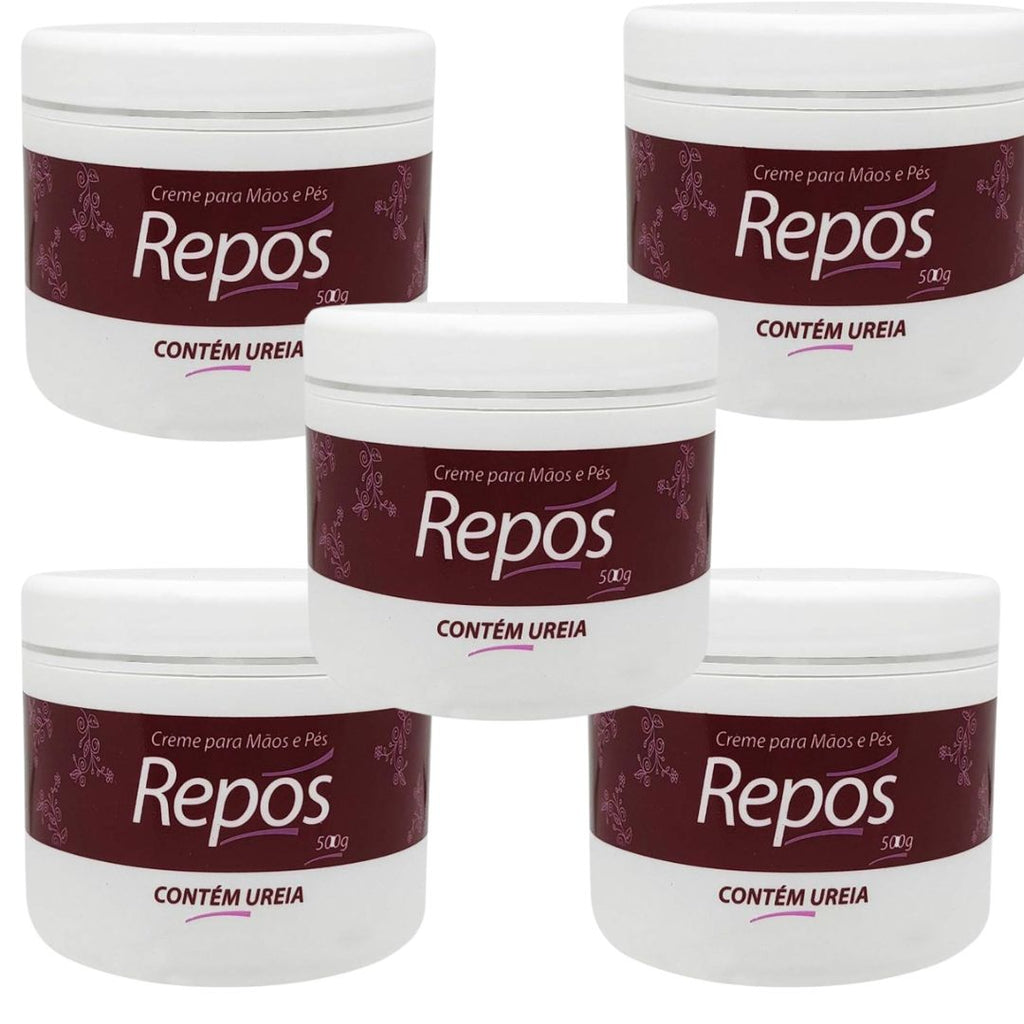 Creme Mãos e Pés Repôs c/Ureia 500g - KIT 6 UNIDADES