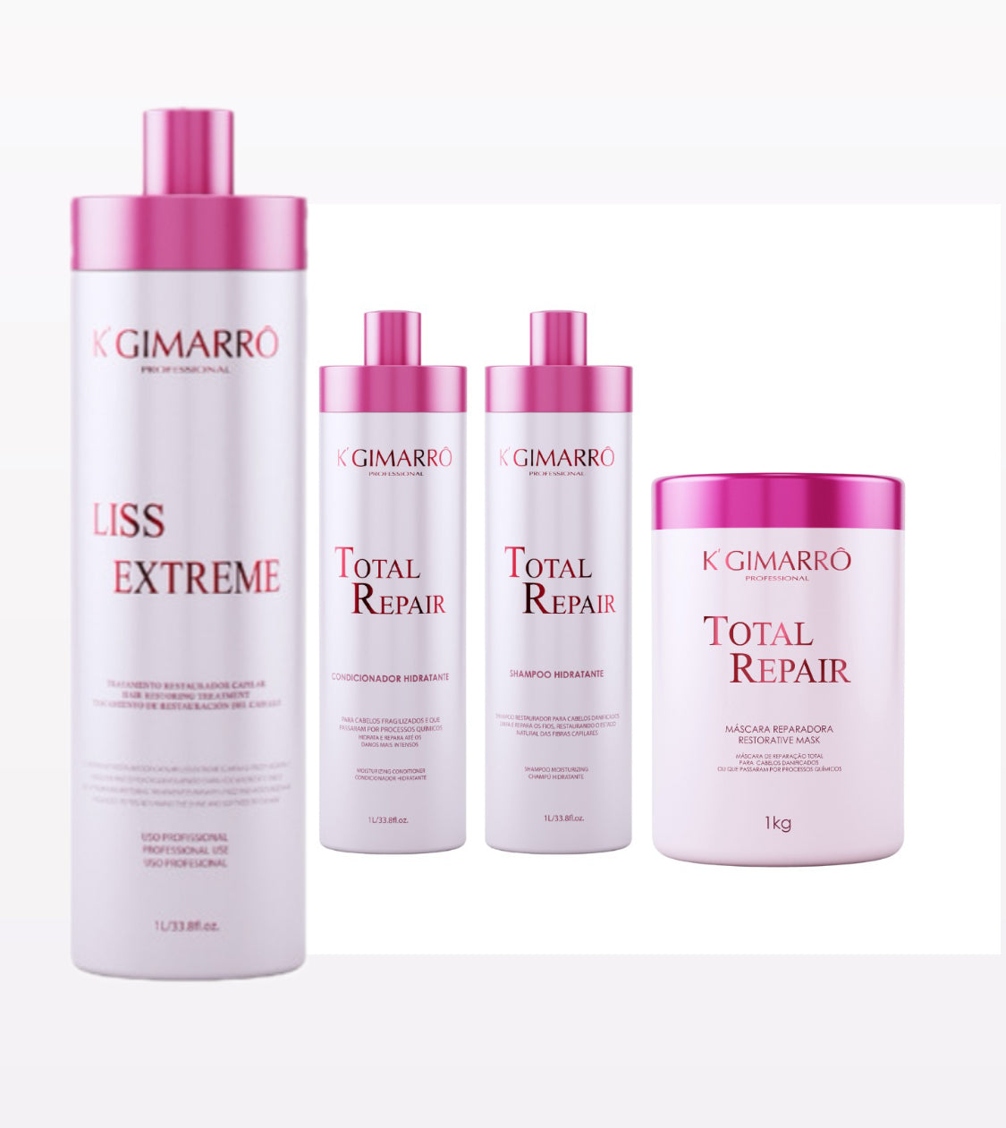 Kit Redutor K-Gimarro kombo Liso espelhado