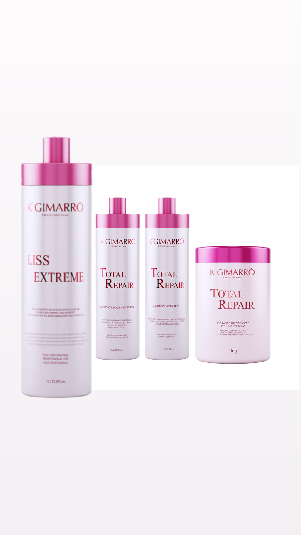 Kit Redutor K-Gimarro kombo Liso espelhado