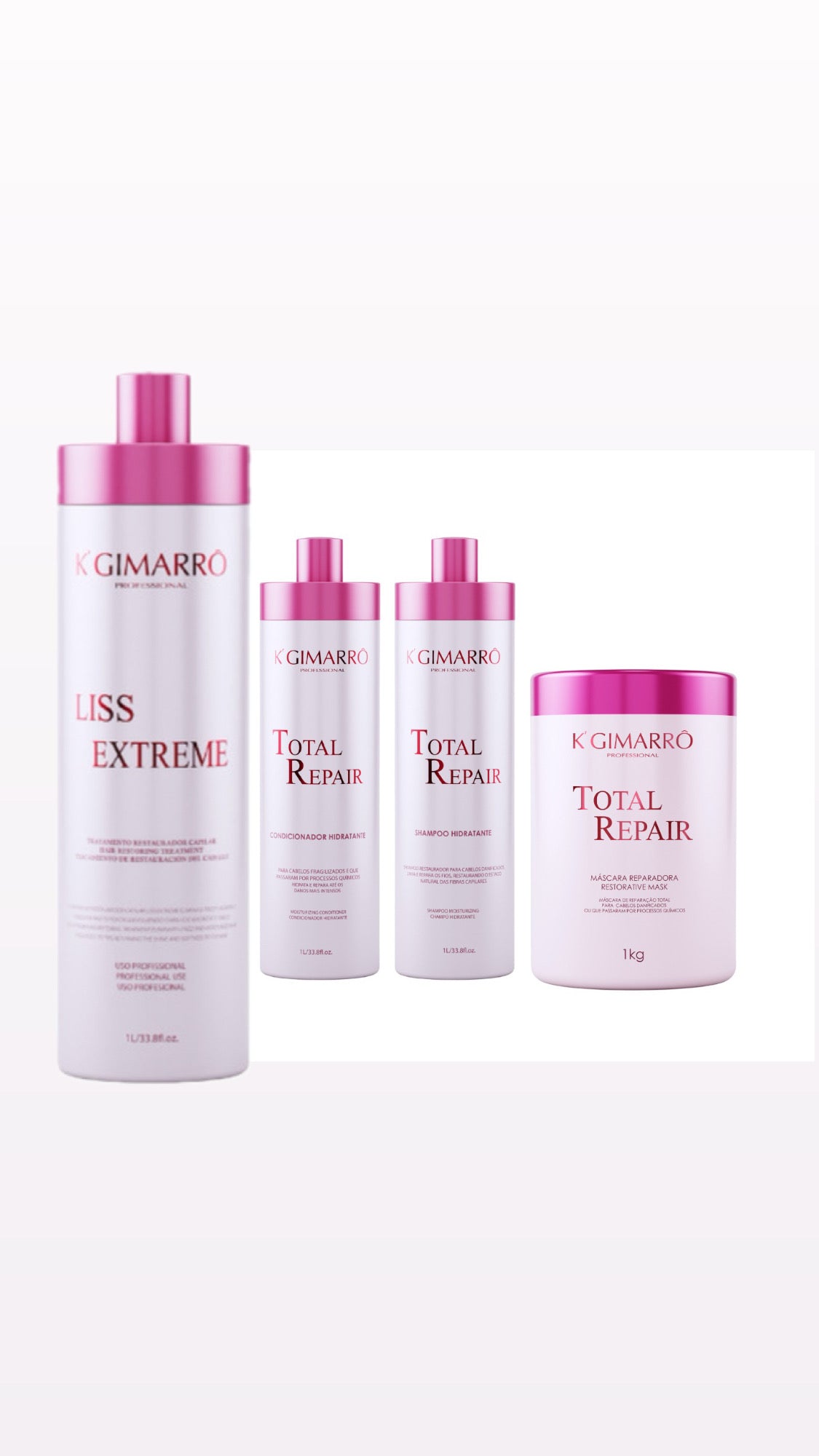 Kit Redutor K-Gimarro kombo Liso espelhado