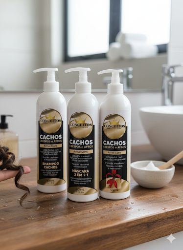 6 Kit Só Cachos Conceitos