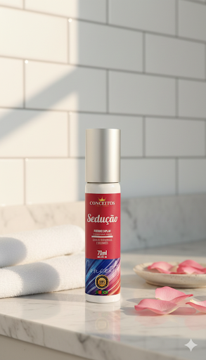 Perfume Capilar e Doador de Brilho, Sedução!