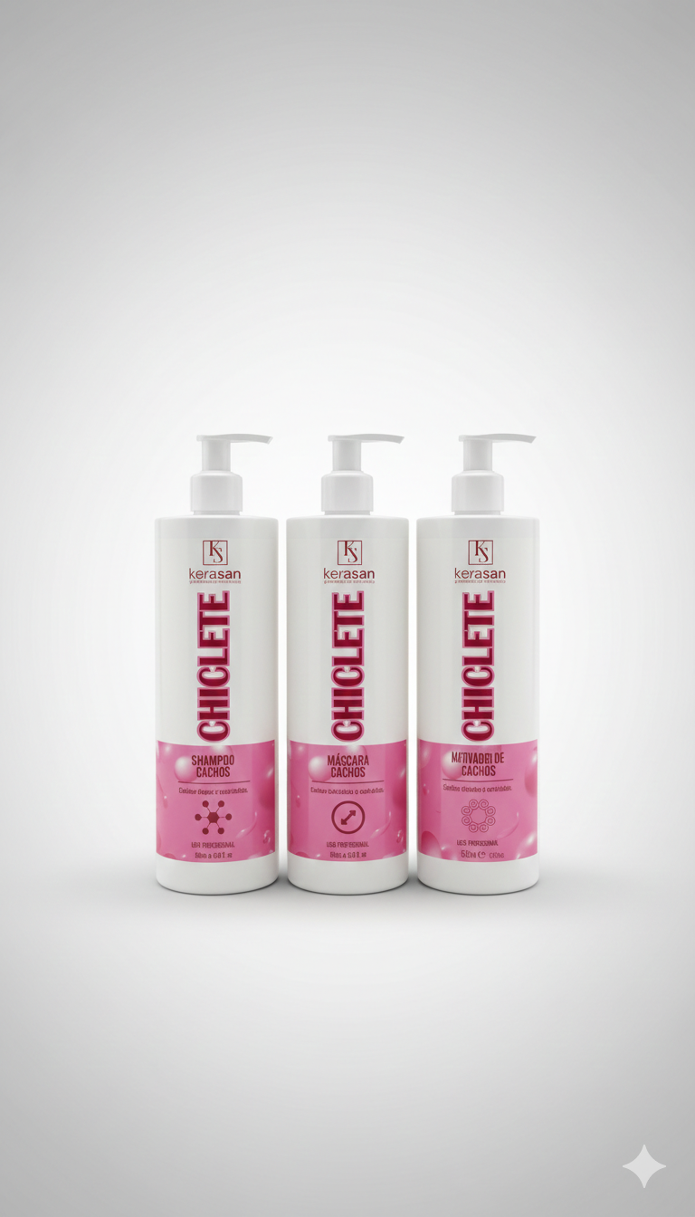 Kit Tratamento Cachos Chiclete