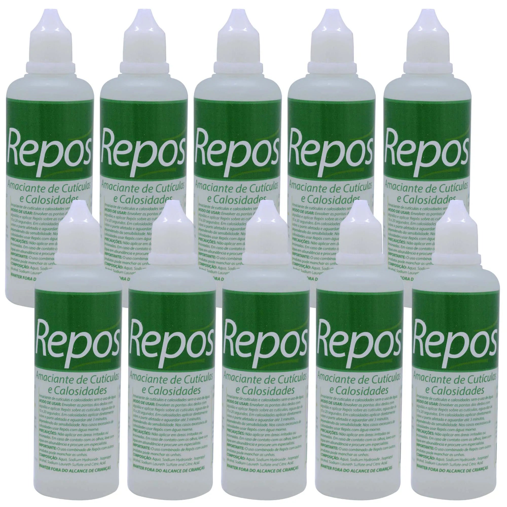 Amaciante Cutículas Calosidade Líquido Repos 150ml - 6 UNIDADES