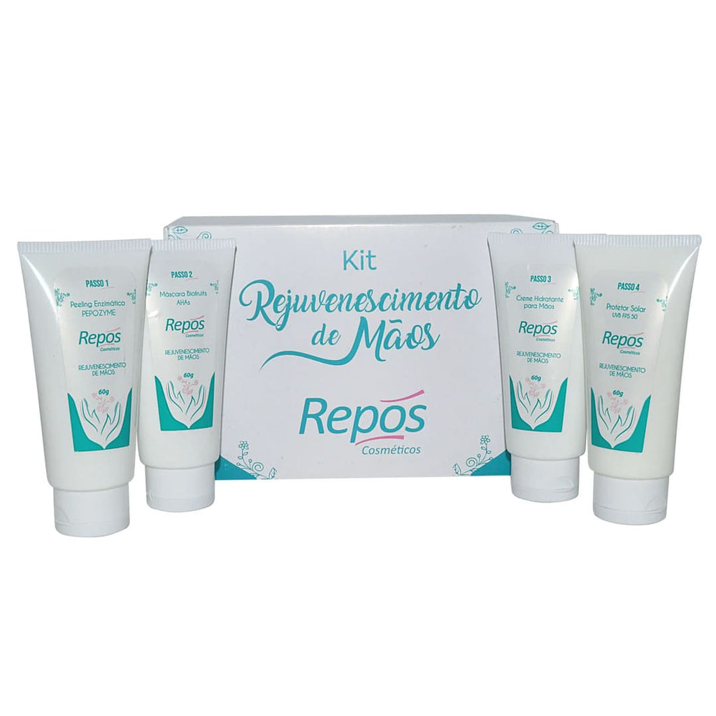 Kit Repos Rejuvenescimento de Mãos - Peeling Enzimático