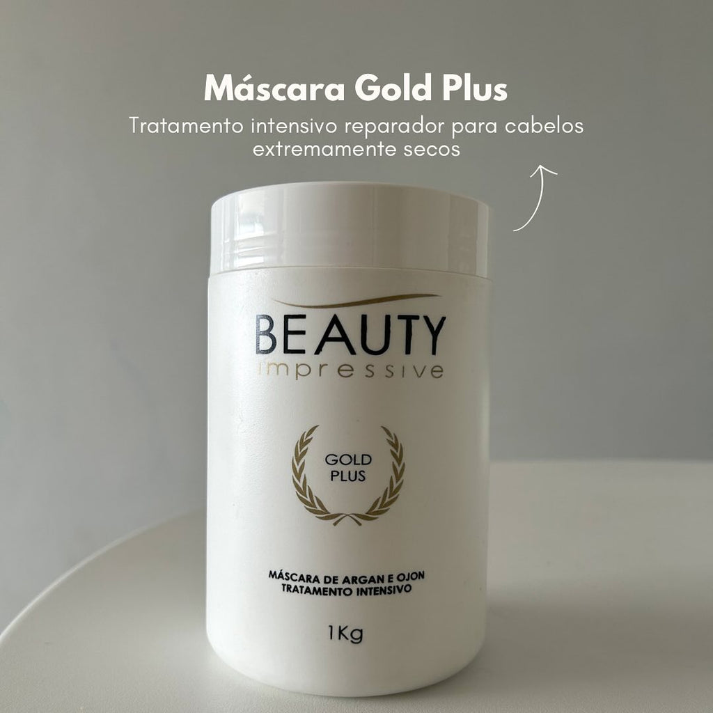 Máscara Tratamento Gold Plus 1kg