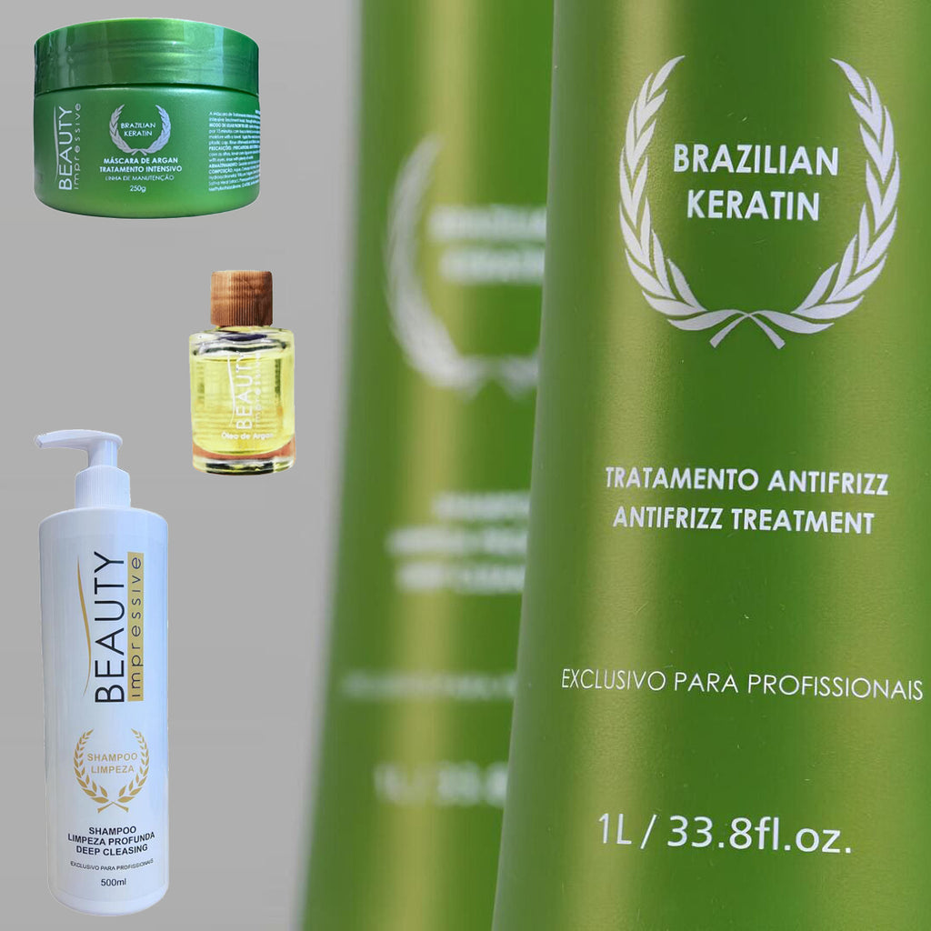 Redutor Beauty Impressive Brazilian Keratin Extra Forte - kit