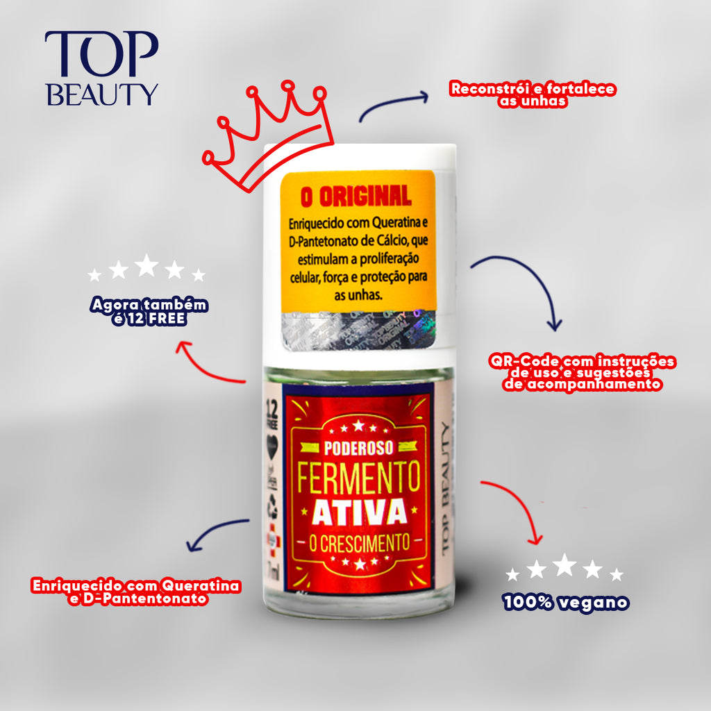 Poderoso fermento ativa