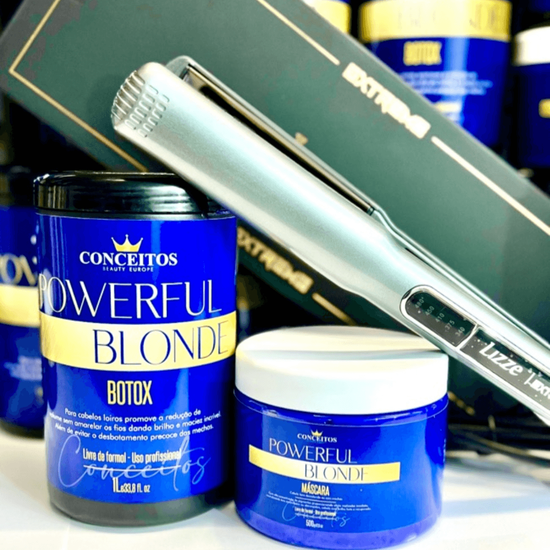 KIT BOTOX CONCEITOS + PLACA LIZZE EXTREME - Conceitos Beauty Europe