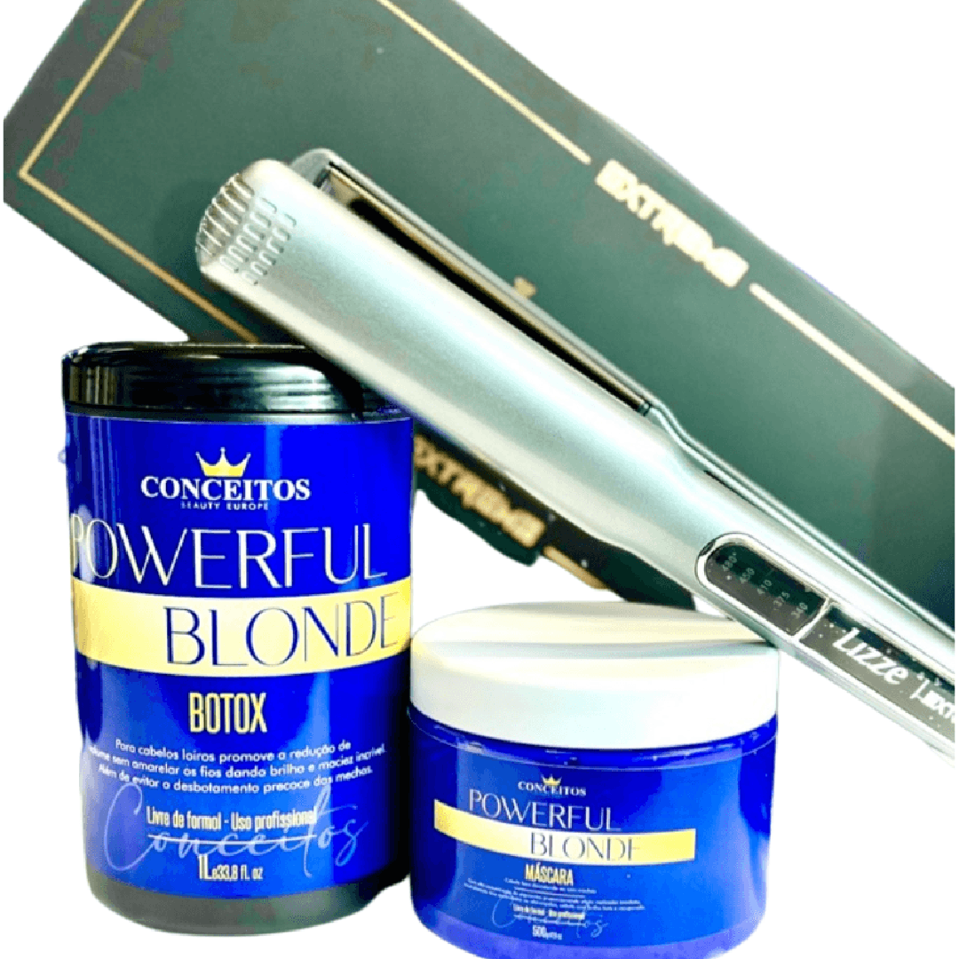 Kit Botox Conceitos + Placa Lizze Extreme