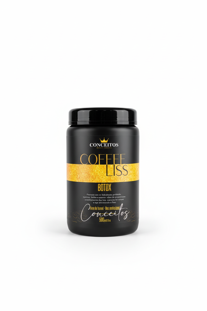Packshot Coffee Liss Botox - Fiel à Referência