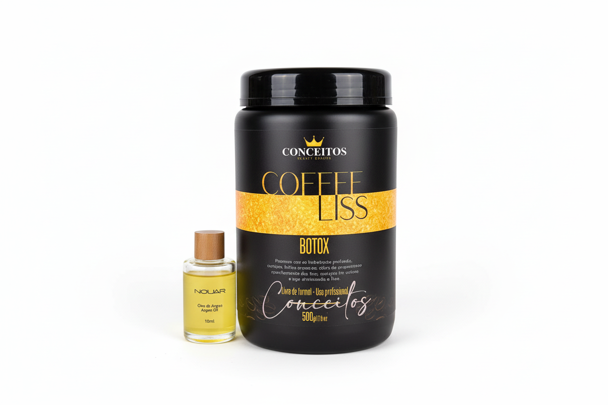 Packshot Coffee Liss Botox + Óleo Nour