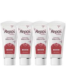 Creme Mãos e Pés c/Ureia Repôs Bisnaga 110g - KIT 6 UNIDADES